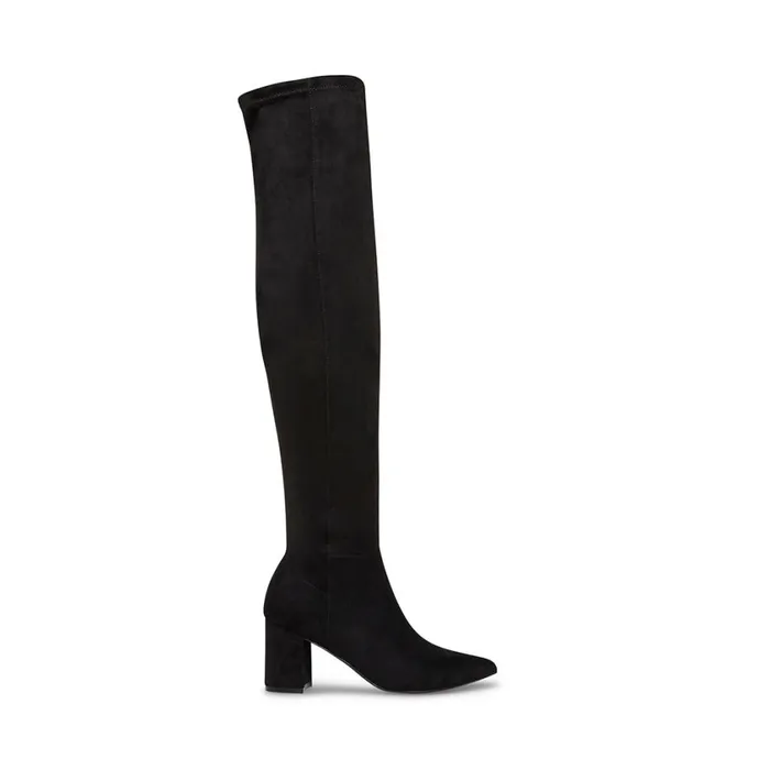 Steve Madden Shaya Black Womens Boots