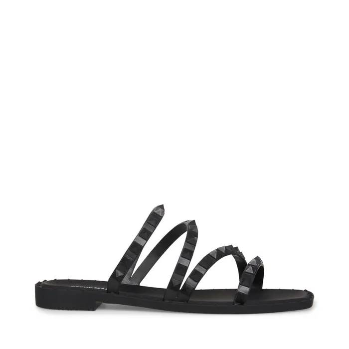 Steve Madden Skyler J Black Womens Sandals