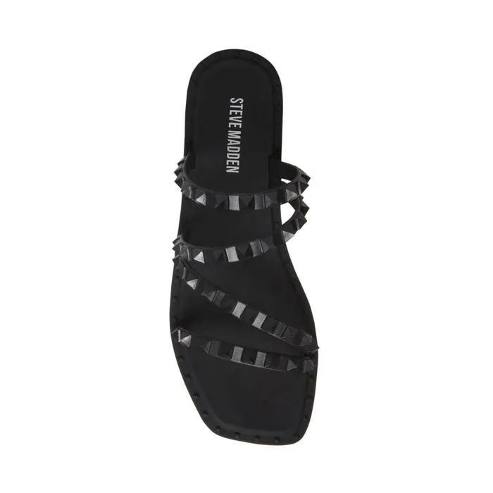 Steve Madden Skyler J Black Womens Sandals Steve Madden Skyler J Black Womens Sandals