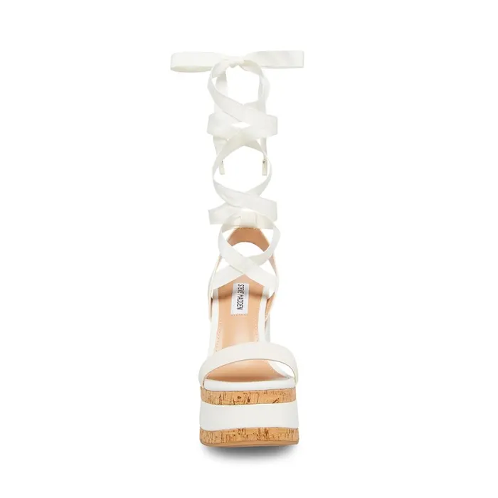 Steve Madden Sofia Bone Womens Wedges Steve Madden Sofia Bone Womens Wedges