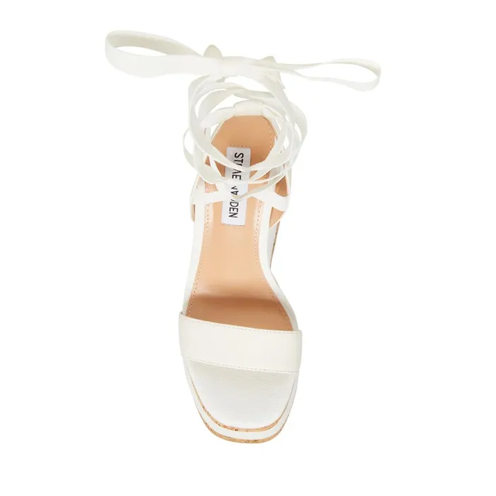 Steve Madden Sofia Bone Womens Wedges Steve Madden Sofia Bone Womens Wedges