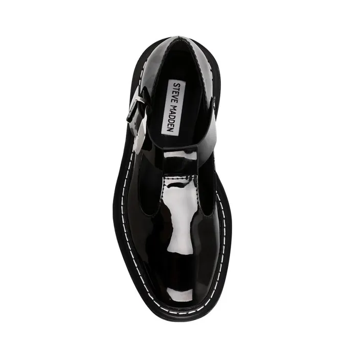 Steve Madden Suzey Black Womens Loafers