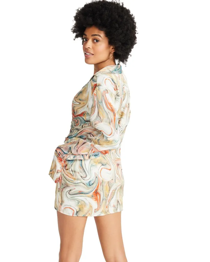 Steve Madden Swirl Mini Dress Multi Womens Dresses Steve Madden Swirl Mini Dress Multi Womens Dresses