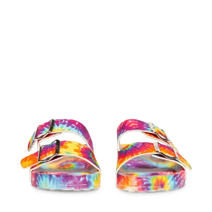 Steve Madden Teddy T Bright Multi Womens Sandals
