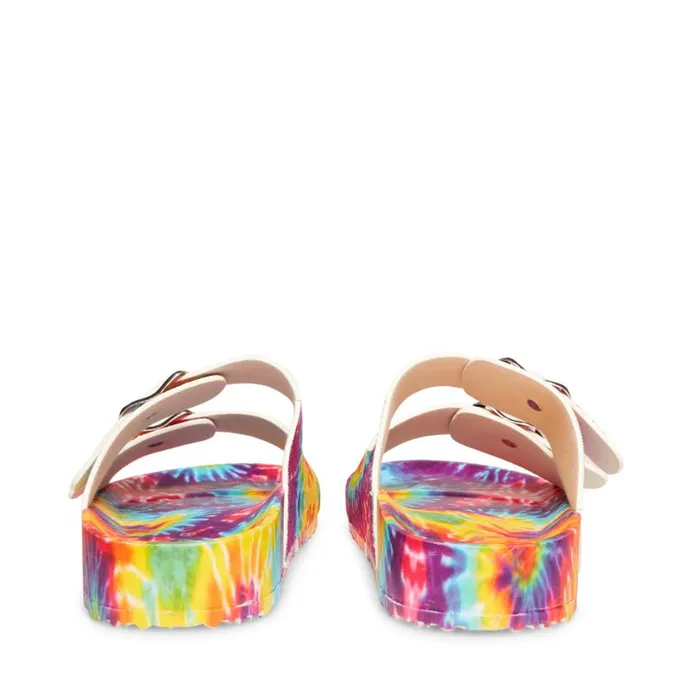 Steve Madden Teddy T Bright Multi Womens Sandals
