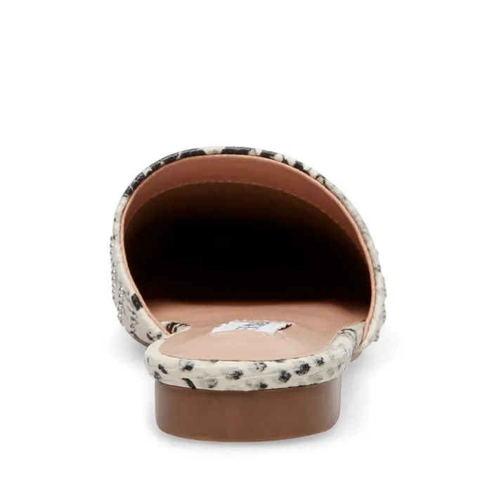 Steve Madden Tempting Multi Snake Womens Flats