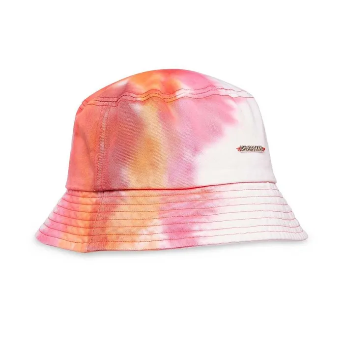 Steve Madden Tie Dye Bucket Hat Pink Womens Hats and Hair Accessories