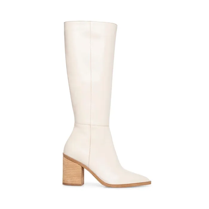 Steve Madden Tove Bone Leather Womens Boots