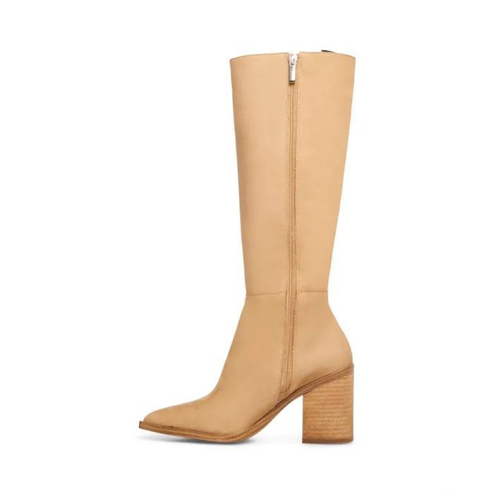 Steve Madden Tove Tan Nubuck Womens Boots Steve Madden Tove Tan Nubuck Womens Boots
