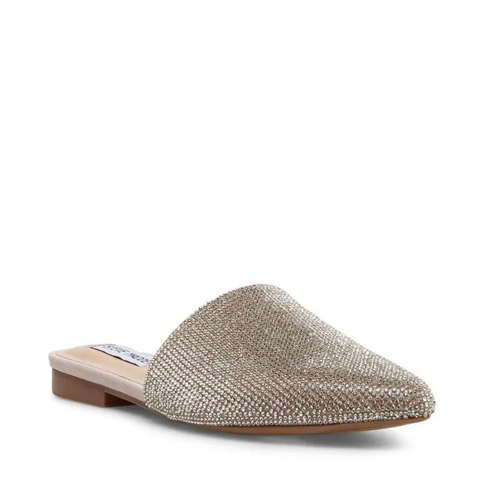 Steve Madden Traced Rhinestones Womens Flats