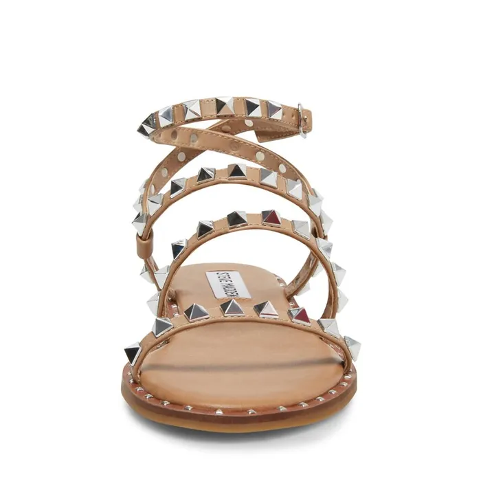 Steve Madden Travel Tan Womens Sandals