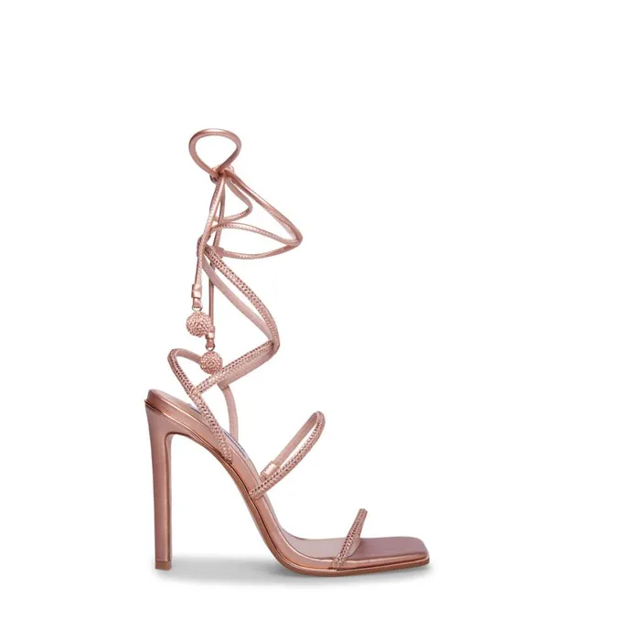 Steve Madden Unveil Rose Gold Womens Heels
