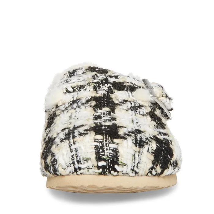 Steve Madden Unwind Black Multi Womens Slippers Steve Madden Unwind Black Multi Womens Slippers