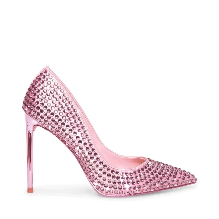 Steve Madden Vala R Pink Womens Heels