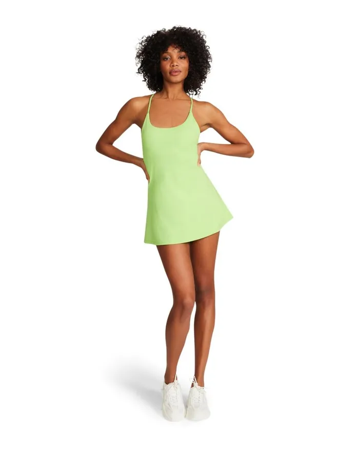 Steve Madden Werk Out Dress Green Womens Dresses