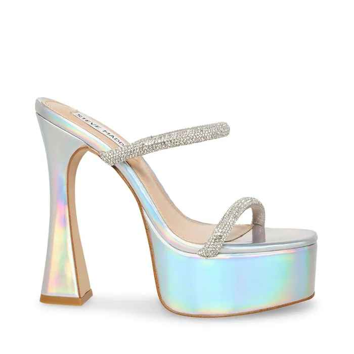 Steve Madden Zayne R Iridescent Womens Platforms