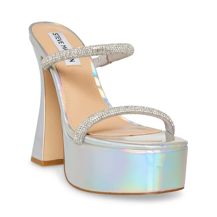 Steve Madden Zayne R Iridescent Womens Platforms Steve Madden Zayne R Iridescent Womens Platforms