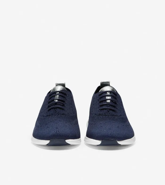 Summer Shoes Women Cole Haan 2ZERGRAND Wingtip Oxford Stitchlite Marine Blue Stitchlite White Summer Shoes Women Cole Haan 2ZERGRAND Wingtip Oxford Stitchlite Marine Blue Stitchlite White