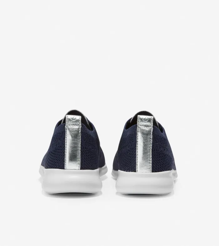 Summer Shoes Women Cole Haan 2ZERGRAND Wingtip Oxford Stitchlite Marine Blue Stitchlite White Summer Shoes Women Cole Haan 2ZERGRAND Wingtip Oxford Stitchlite Marine Blue Stitchlite White