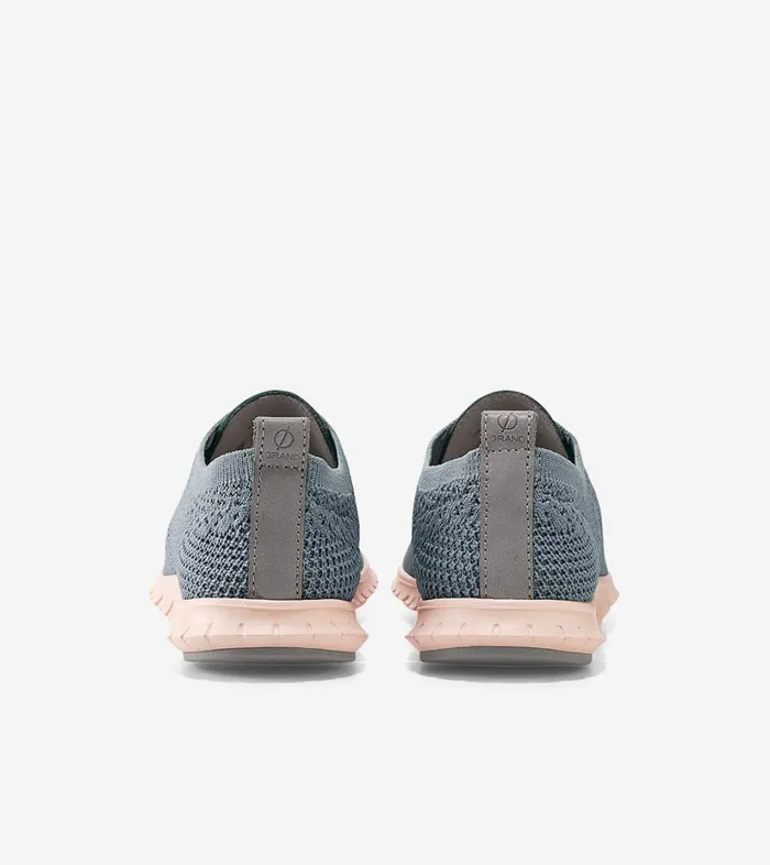 Summer Shoes Women Cole Haan ZERGRAND Wingtip Oxford Stitchlite Ironstone Stitchlitepeach