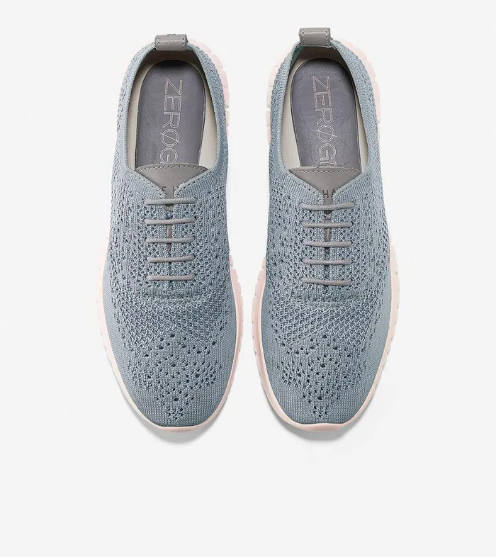 Summer Shoes Women Cole Haan ZERGRAND Wingtip Oxford Stitchlite Ironstone Stitchlitepeach