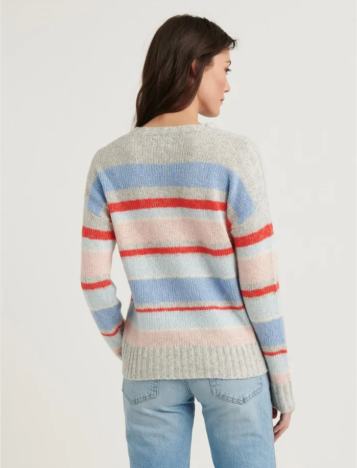 Sweaters and Sweatshirts Women Lucky Brand Multi Stripe Pullover Multi