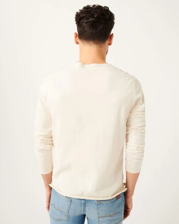 Sweaters Men 7 For All Mankind Easy VNeck Sweater In Off White