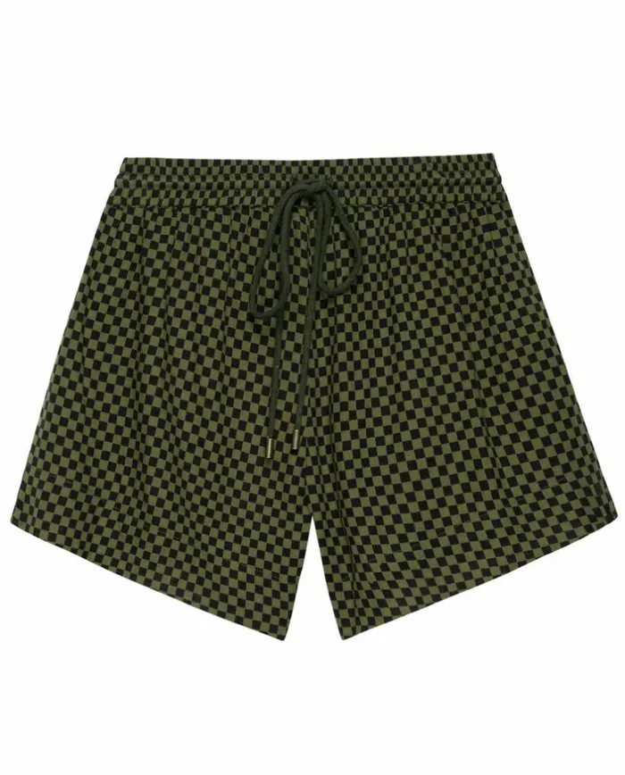 Swim The Great The Delta Short Dark Army Check