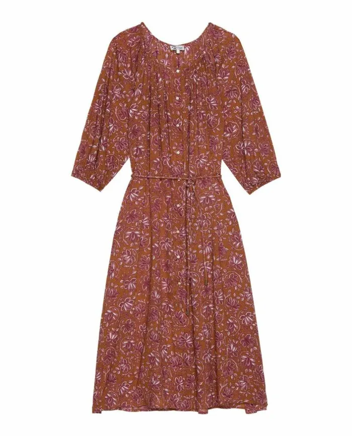 Swim The Great The Shoreline CoverUp Golden Sand Oasis Floral