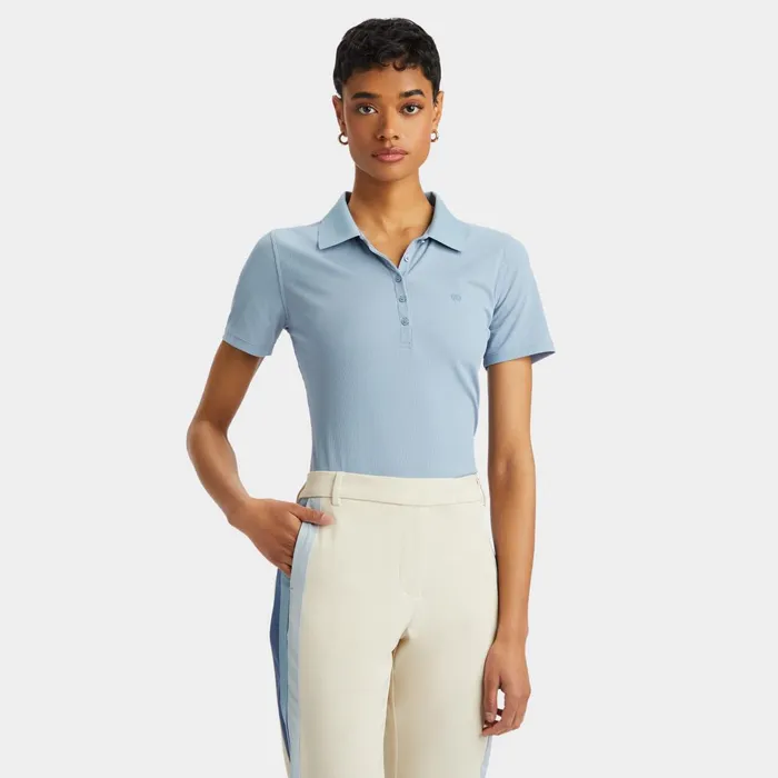 Tech Nylon Rib Polo Fjord Women GFORE Tops