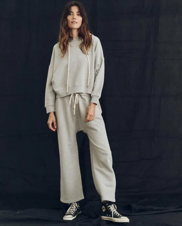 Tees and Sweats The Great The Relay Sweatpant Lofty Heather Grey