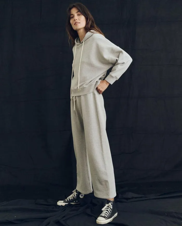 Tees and Sweats The Great The Teammate Hoodie Lofty Heather Grey