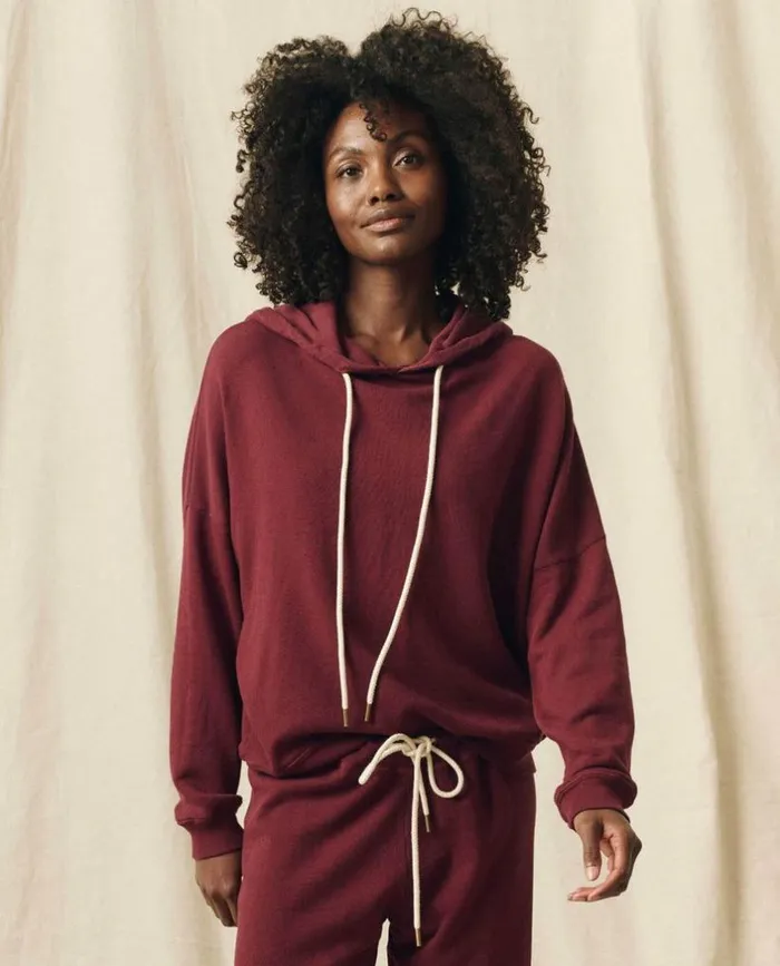Tees and Sweats The Great The Teammate Hoodie Mulled Wine