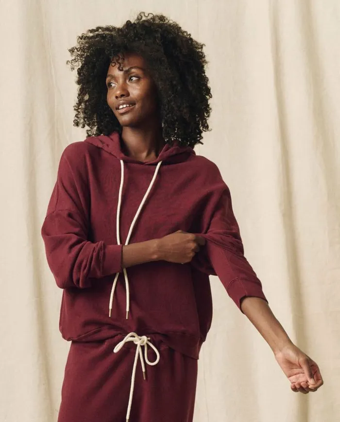 Tees and Sweats The Great The Teammate Hoodie Mulled Wine