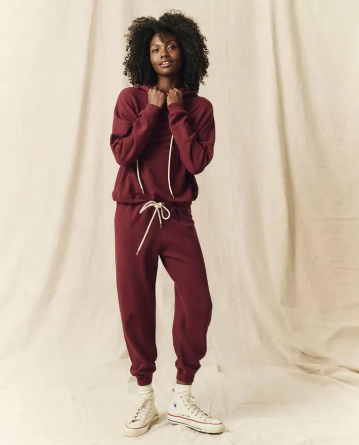 Tees and Sweats The Great The Teammate Hoodie Mulled Wine
