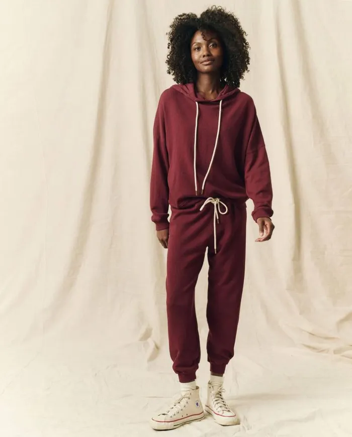 Tees and Sweats The Great The Teammate Hoodie Mulled Wine