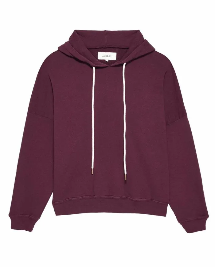 Tees and Sweats The Great The Teammate Hoodie Mulled Wine