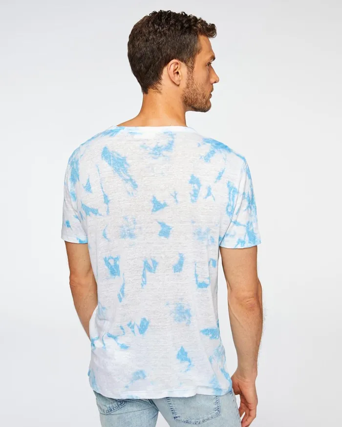 Tees Men 7 For All Mankind Short Sleeve TieDye Tee