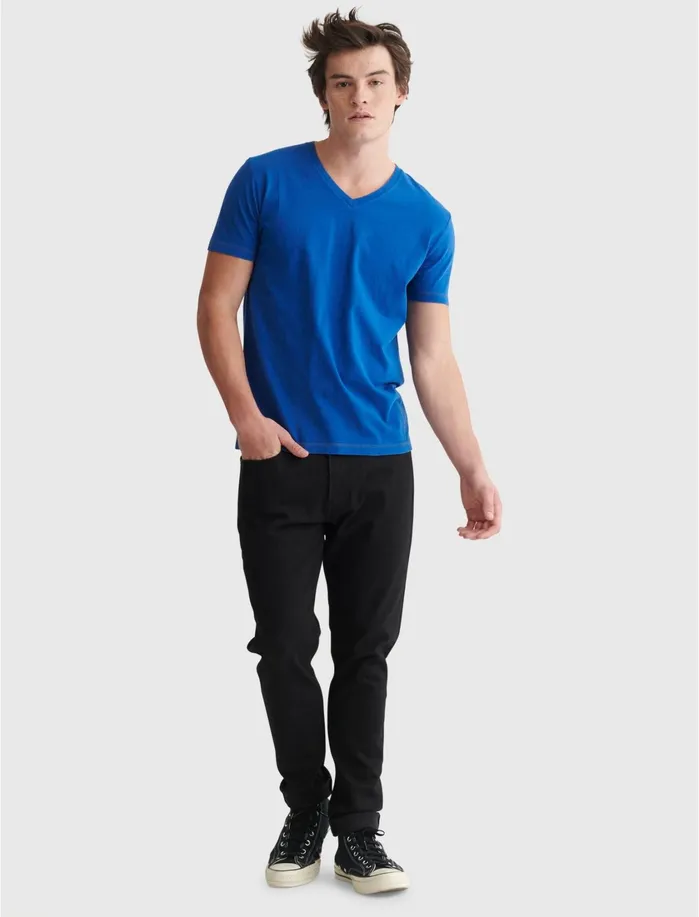 Tees Men Lucky Brand Heather Sunset VNeck Limoges