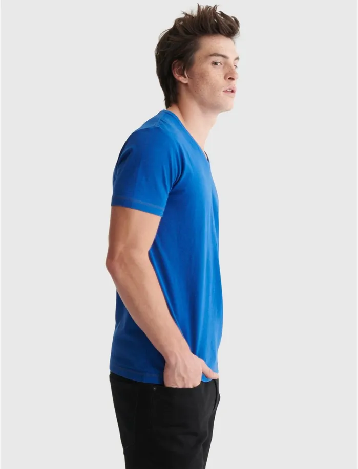 Tees Men Lucky Brand Heather Sunset VNeck Limoges