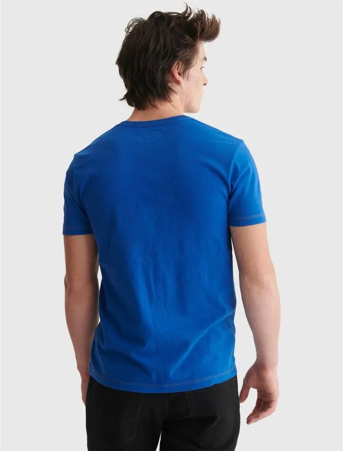 Tees Men Lucky Brand Heather Sunset VNeck Limoges