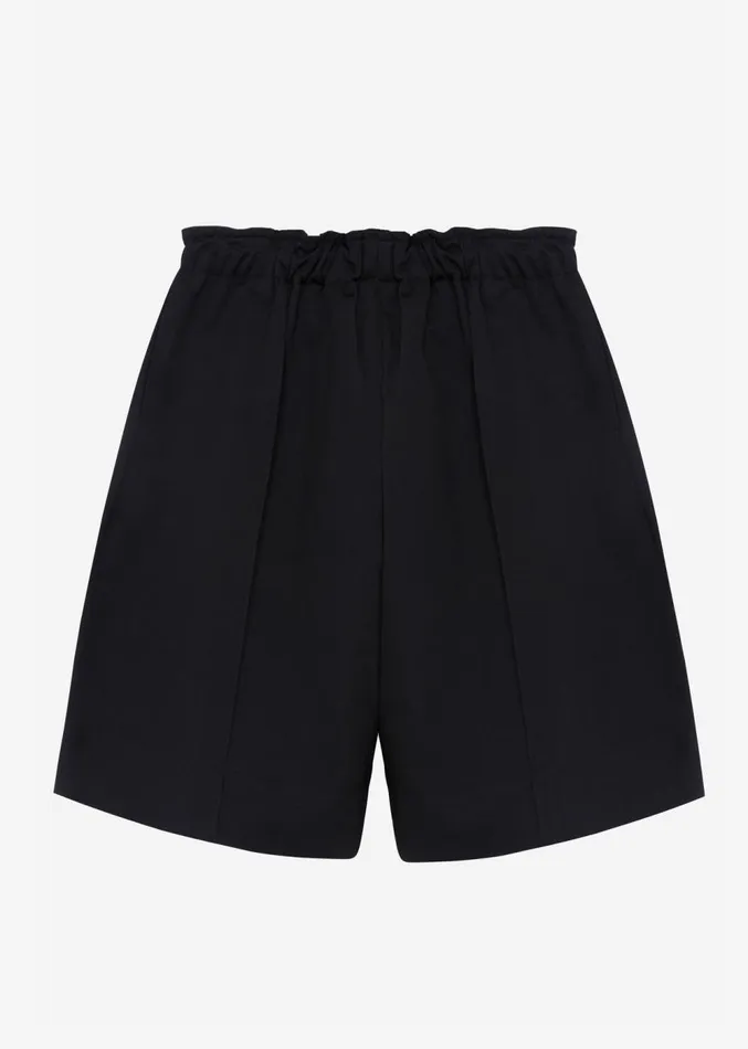 The Frankie Shop Adan Bermuda Shorts 8211 Black Men Bottoms