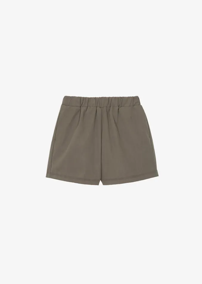 The Frankie Shop Archer Gym Shorts 8211 Olive Women Bottoms