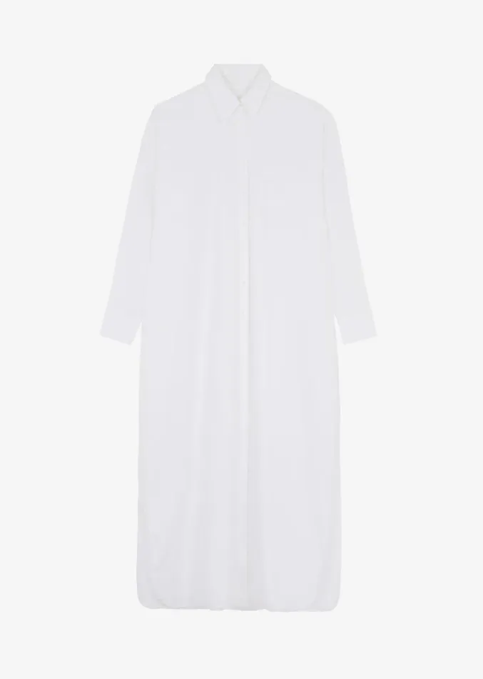 The Frankie Shop Avery Shirt Dress 8211 White Women Clothing