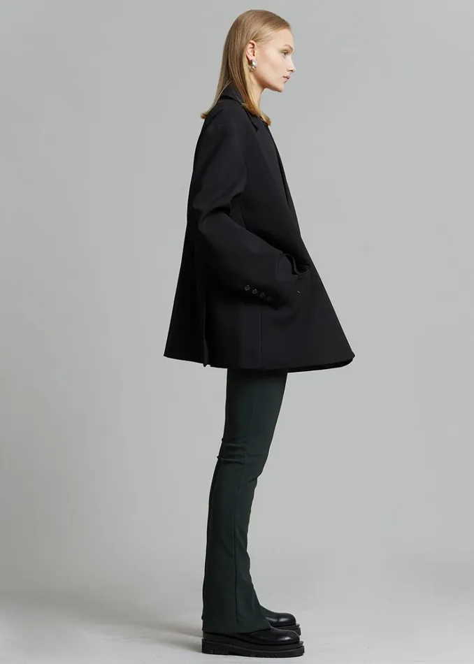 The Frankie Shop Bea Blazer 8211 Black Women Clothing