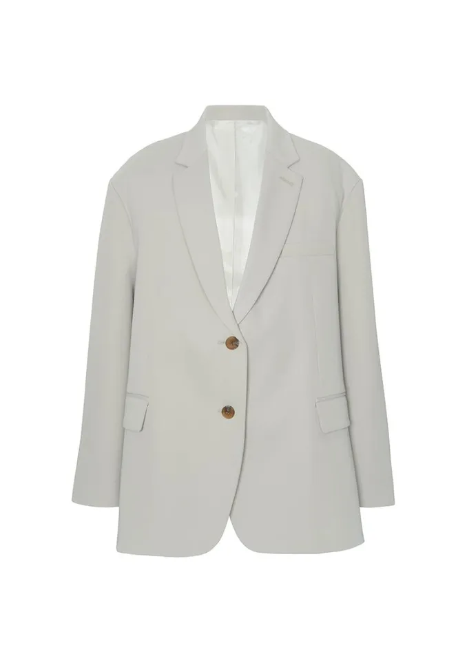 The Frankie Shop Bea Blazer 8211 Grey Women Clothing