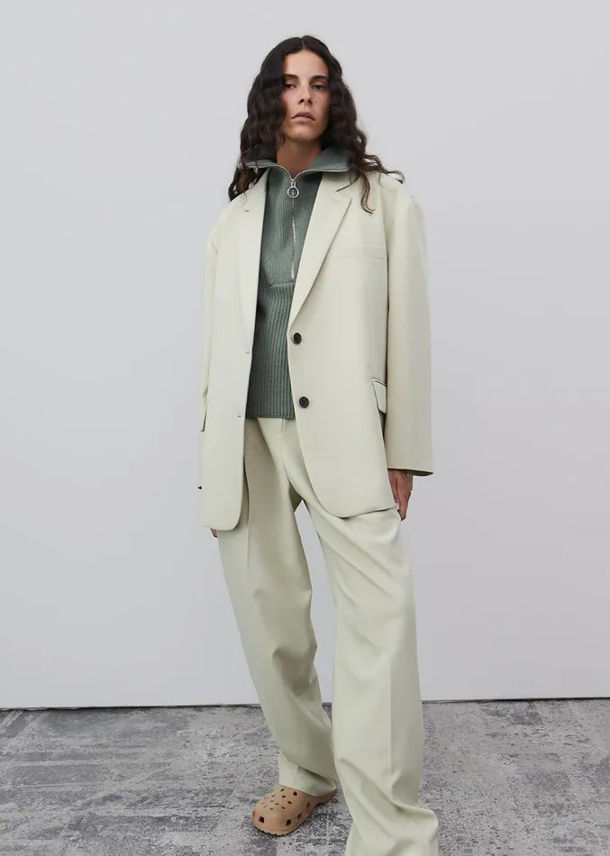 The Frankie Shop Bea Blazer 8211 Melon Women Outerwear
