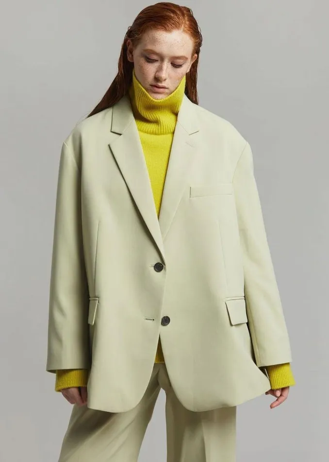 The Frankie Shop Bea Blazer 8211 Melon Women Outerwear