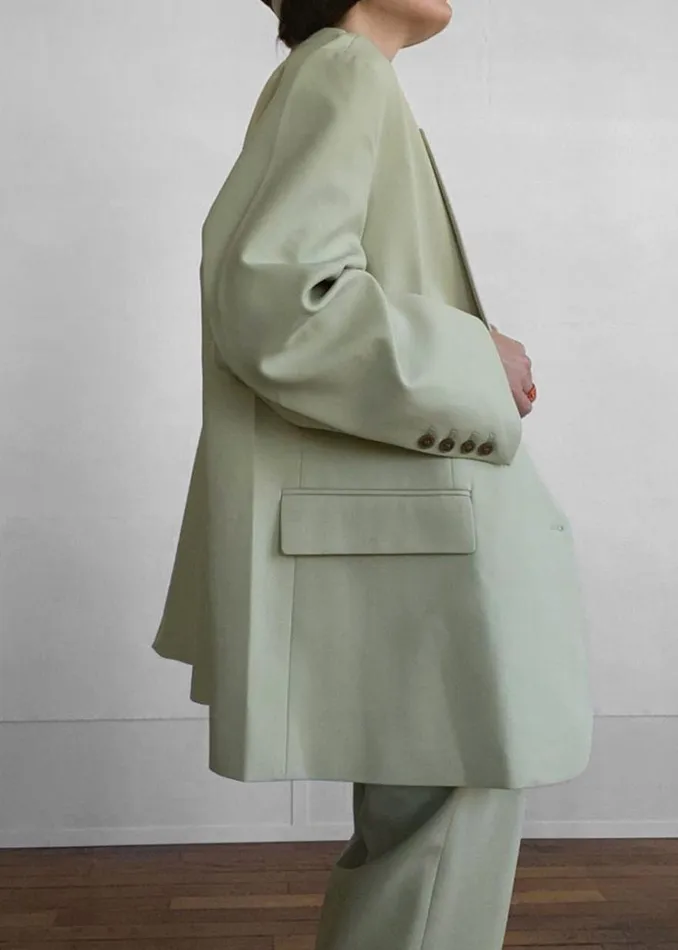 The Frankie Shop Bea Blazer 8211 Melon Women Outerwear