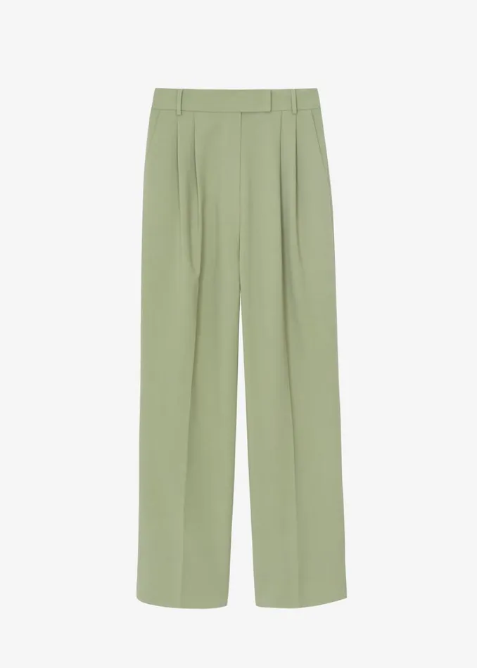 The Frankie Shop Bea Suit Pants 8211 Sage Women Bottoms